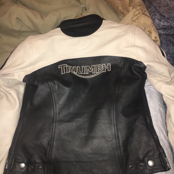 Triumph Jackets & Coats His Hers Triumph Leather Motorcycle Jackets Poshmark